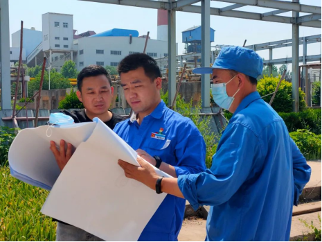 努力圖樹立，庶幾終有成——記燃氣事業(yè)部CNG加氣站進氣管道改造