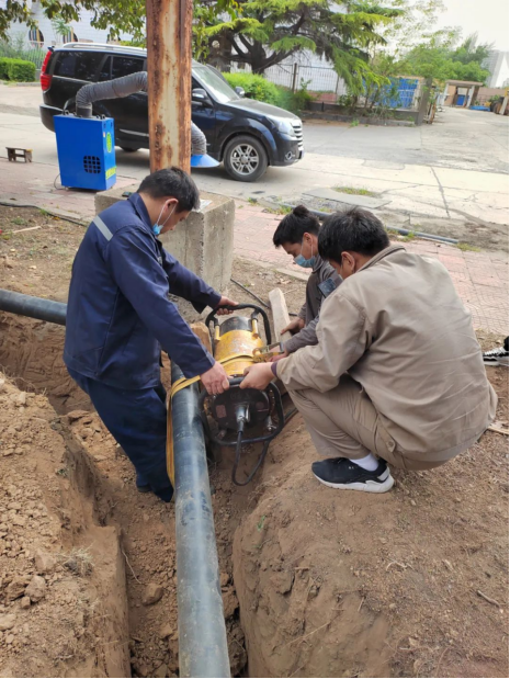 努力圖樹立，庶幾終有成——記燃氣事業(yè)部CNG加氣站進氣管道改造