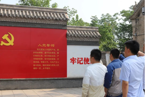 “賡續(xù)革命傳統(tǒng)，強(qiáng)化使命擔(dān)當(dāng)”——焦作安彩開展建黨101周年主題黨日活動(dòng)